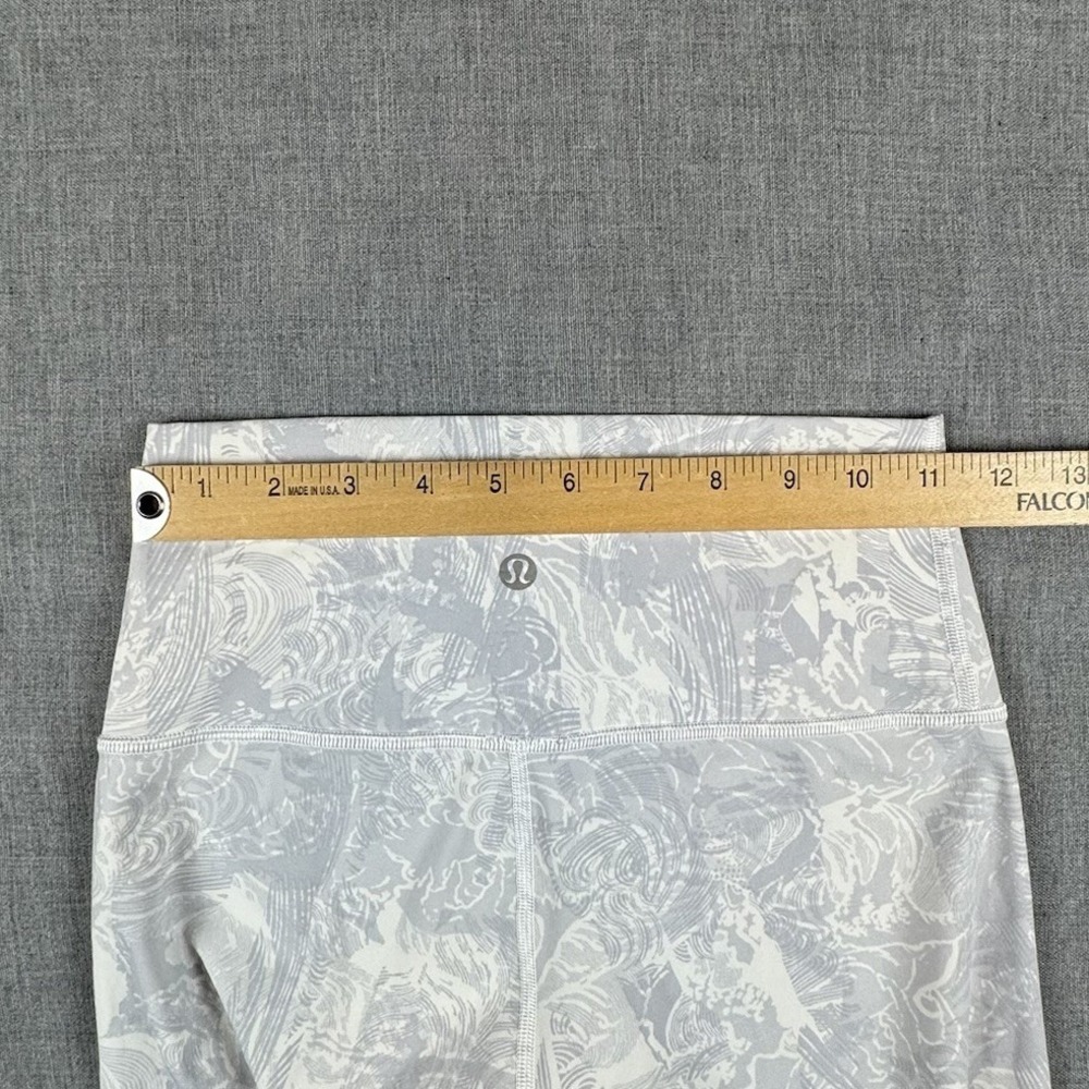 Lululemon Wunder Under Crop High-Rise 21" Womens 4 Tropical Shadow Starlight - Picture 5 of 8